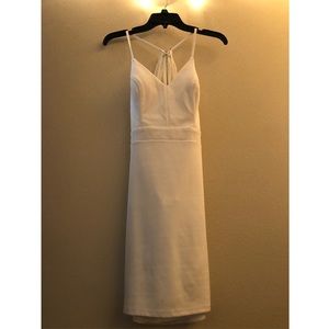 $$White homecoming dress
